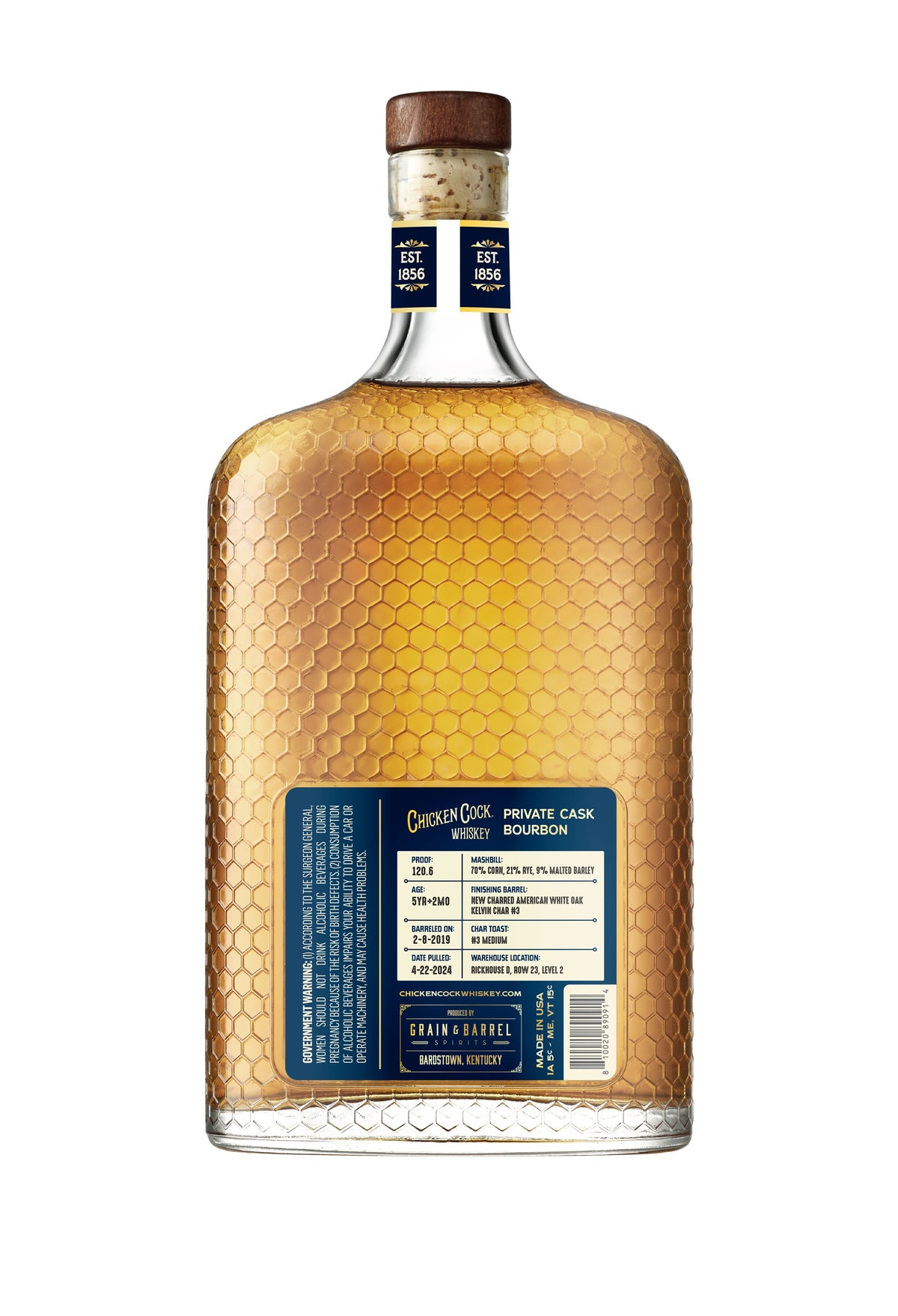 Chicken Cock Whiskey Field Ethos Clash of the Casks: Single Barrel Bourbon