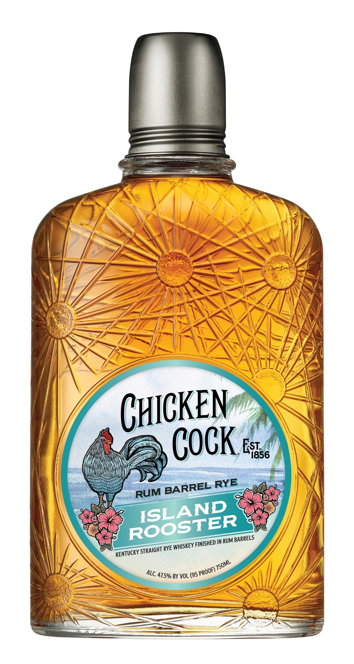 Chicken Cock Whiskey Island Rooster
