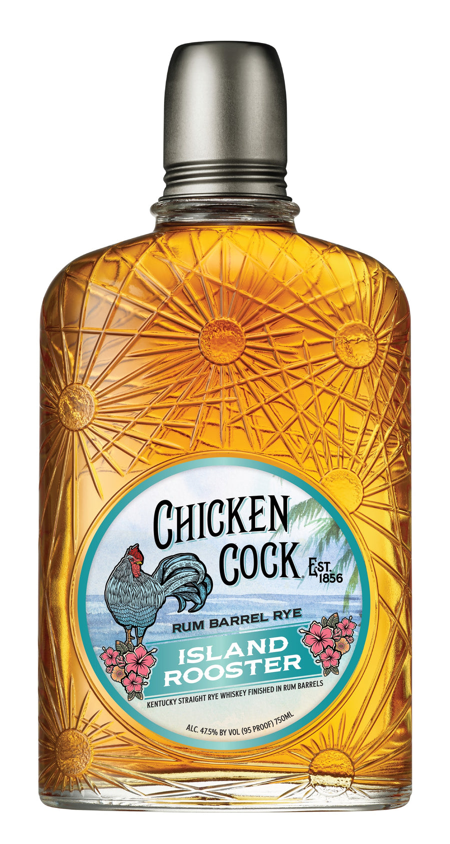 Chicken Cock Whiskey Island Rooster