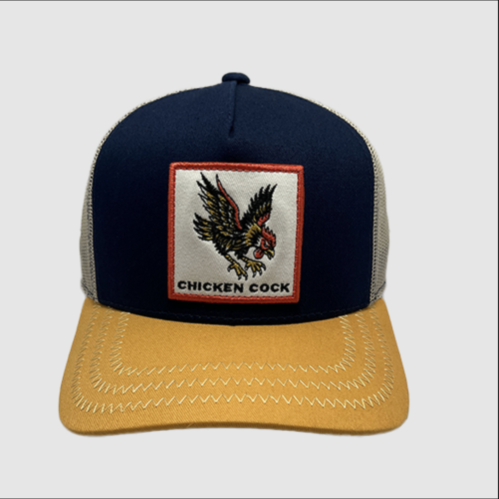 Chicken Cock Patch Hat