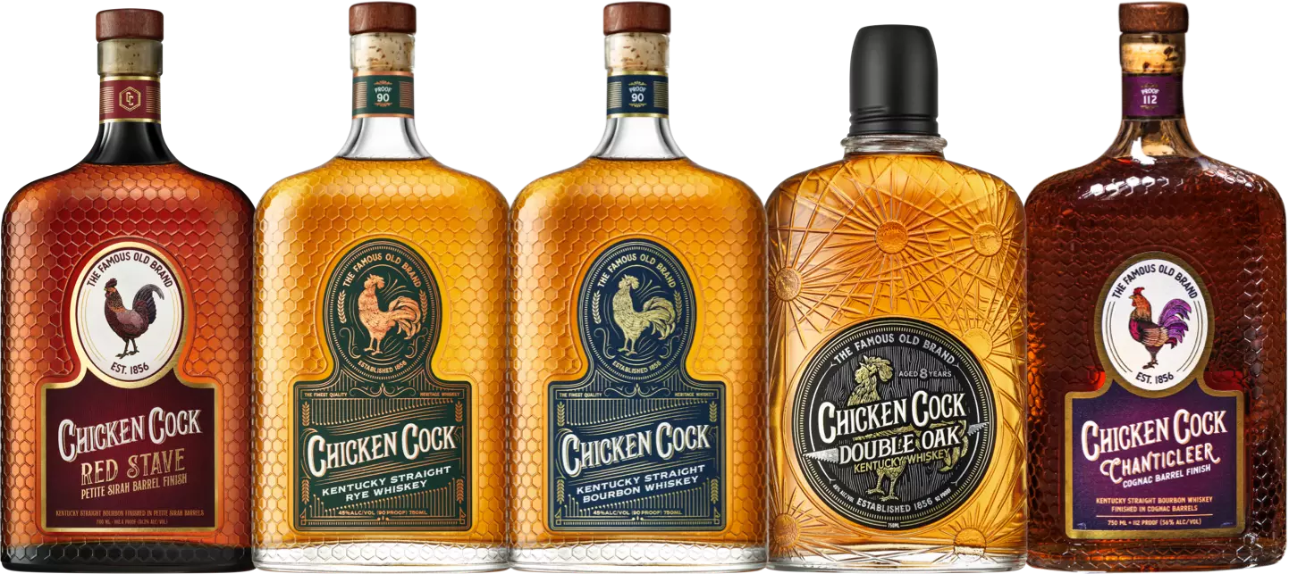 Get Chicken Cock Whiskey shipped directly to your front door.