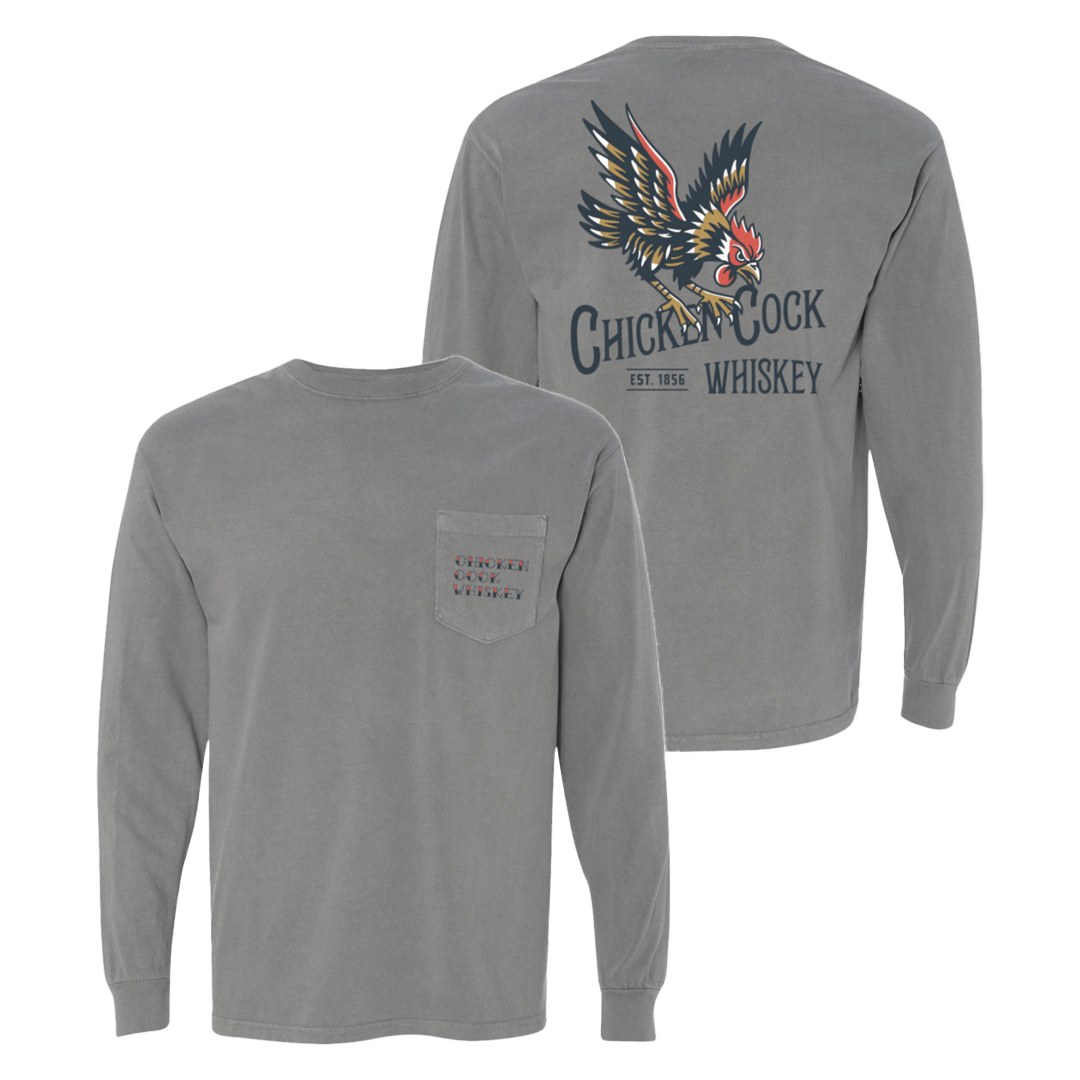 CCW Grey Pocket Long Sleeve Tee